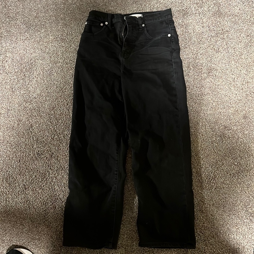 Madewell Slim Wide Leg Crop Jean